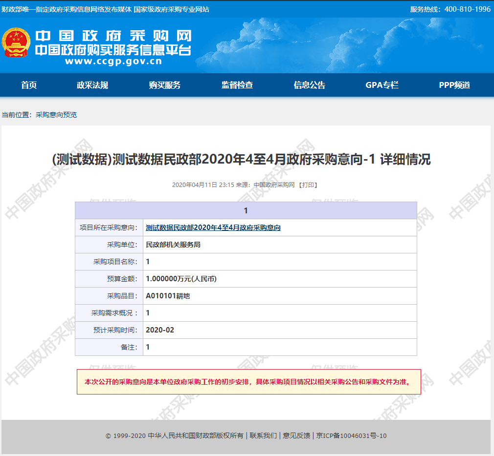 项目明细预览